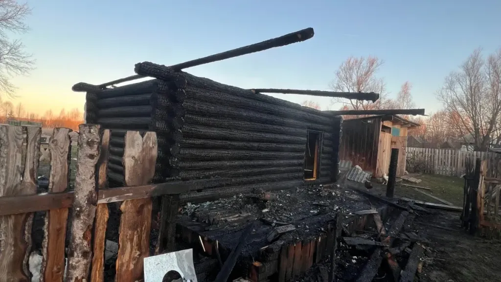 В Новоторъяльском районе соседи разбудили пару из-за горящей бани
